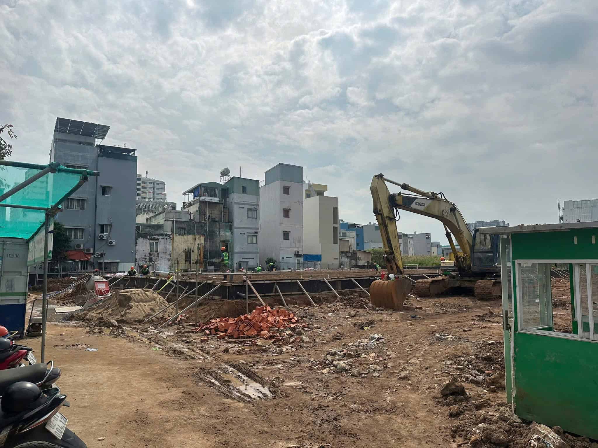 Toàn cảnh tiến độ dự án Ansana by Kita ngày 27/12/2025.