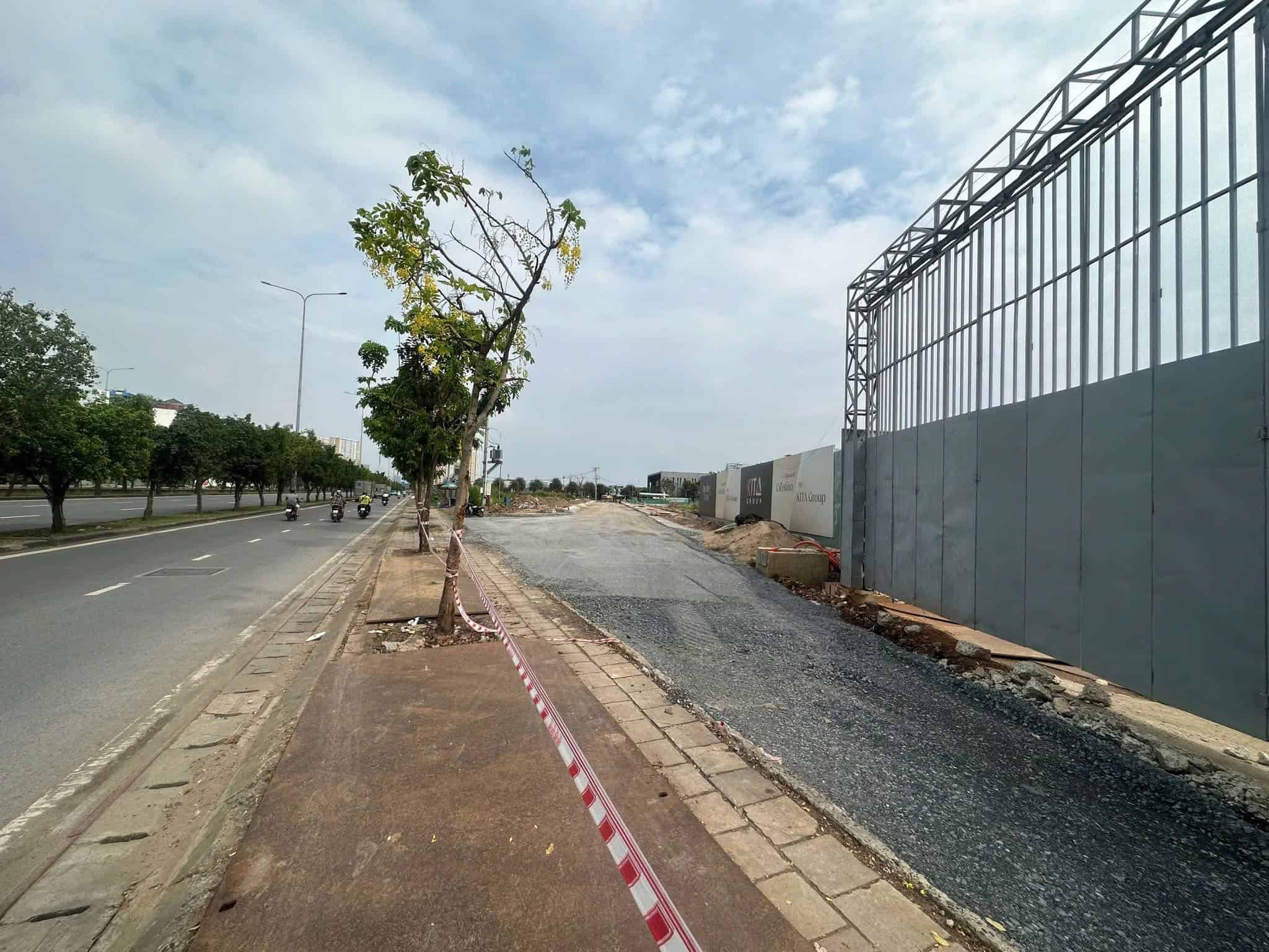 Thi công hạ tầng nội bộ tại Ansana by Kita.