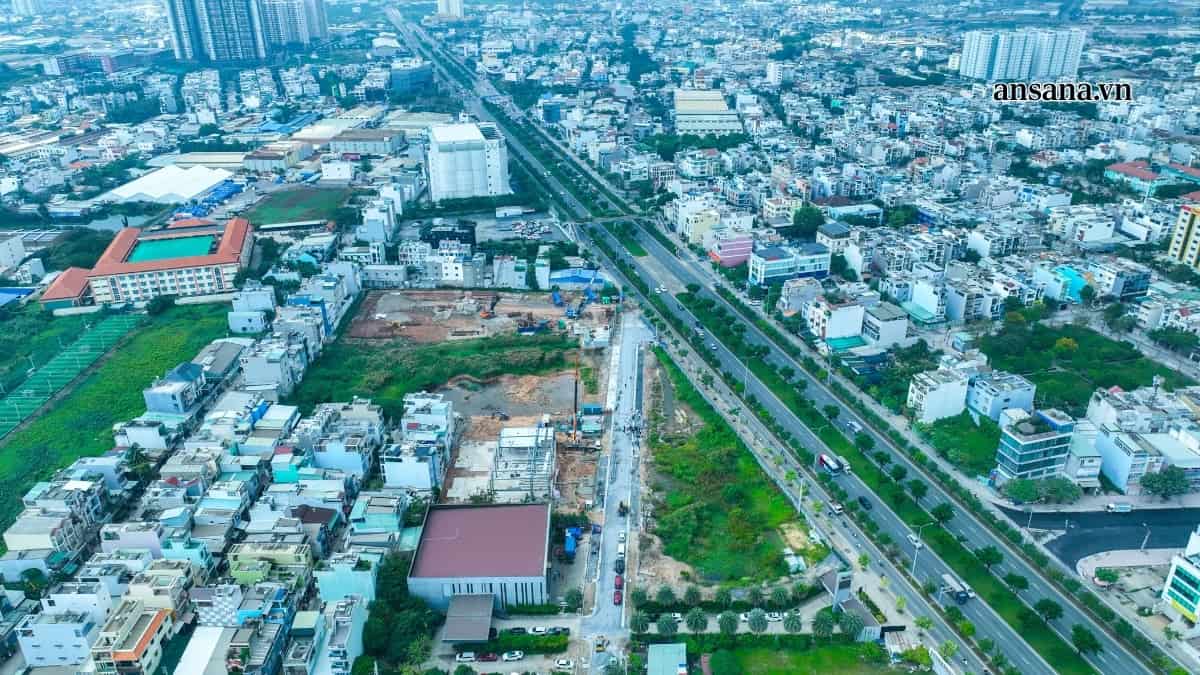 Góc nhìn khác của công trường