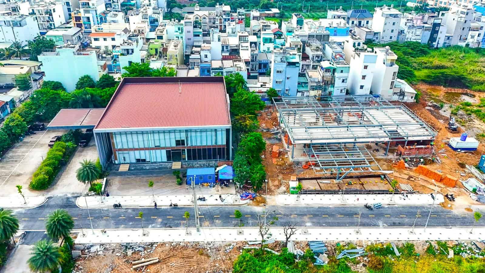 Hiện trạng thi công hạ tầng kỹ thuật ngầm tại dự án Ansana by Kita.