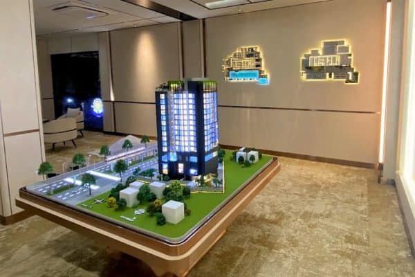 Sa bàn dự án căn hộ hạng sang The Westique Residences tại quận Bình Tân