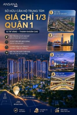 Giá 1/3 Quận 1 Ansana