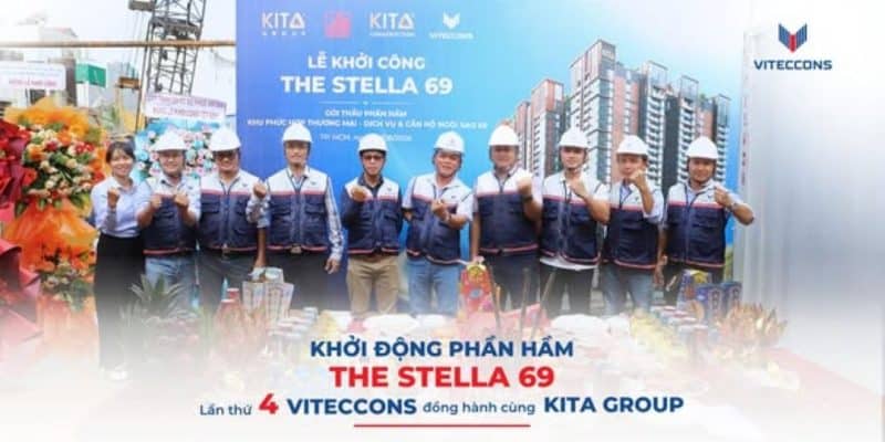 Khởi động phần hầm The Stella 69